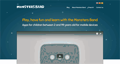 Desktop Screenshot of monstersband.com